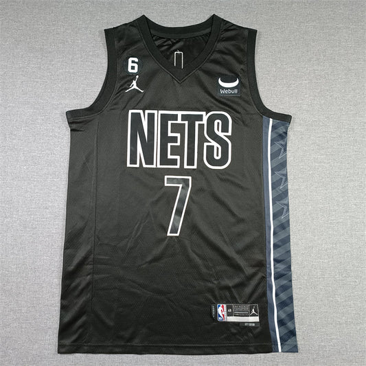 Men's Brooklyn Nets Kevin Durant #7 Black 2022/23 Statement Edition Swingman Jerseys