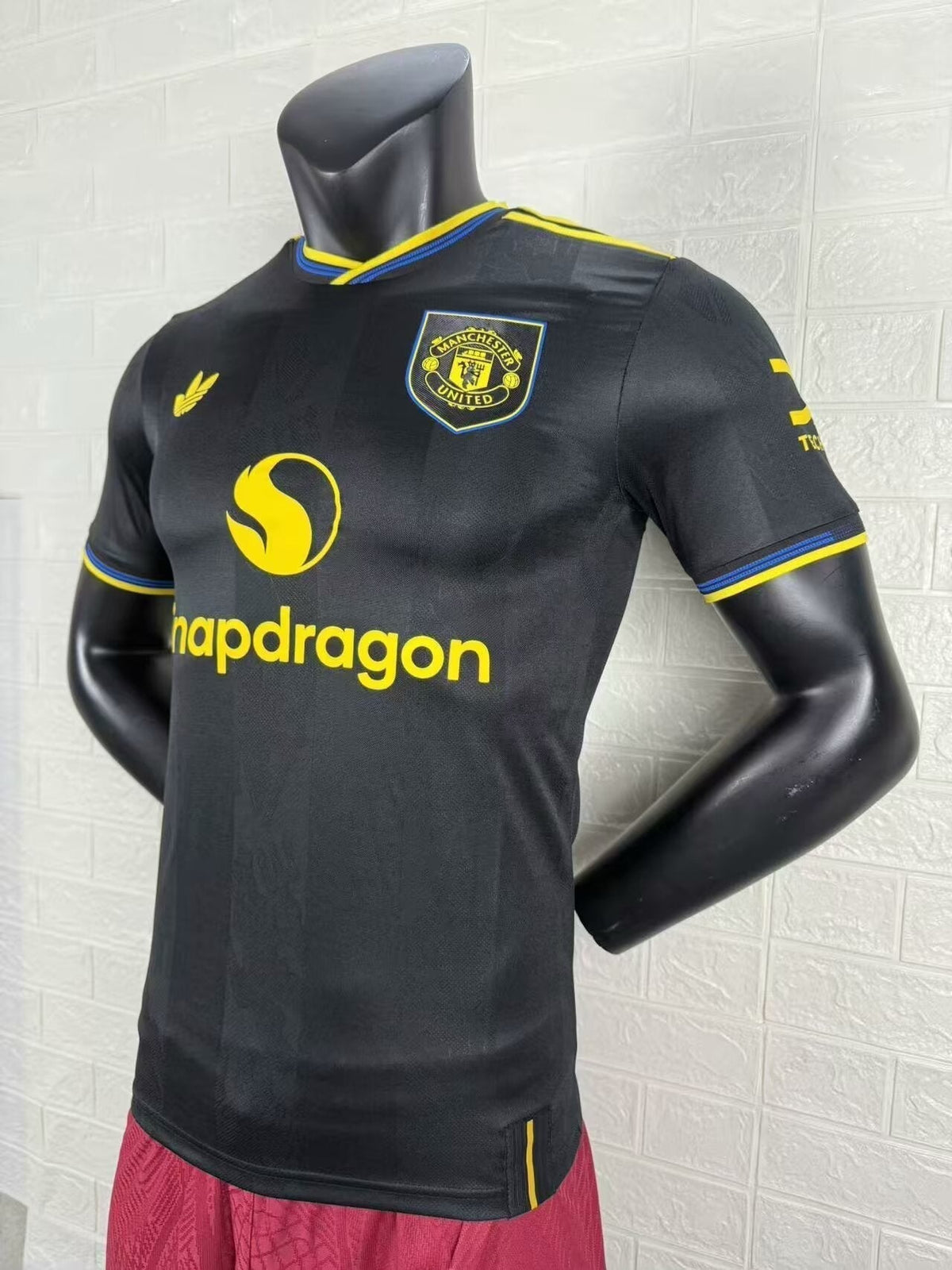 2025-26 Manchester United Black Adidas Originals Jersey - Men
