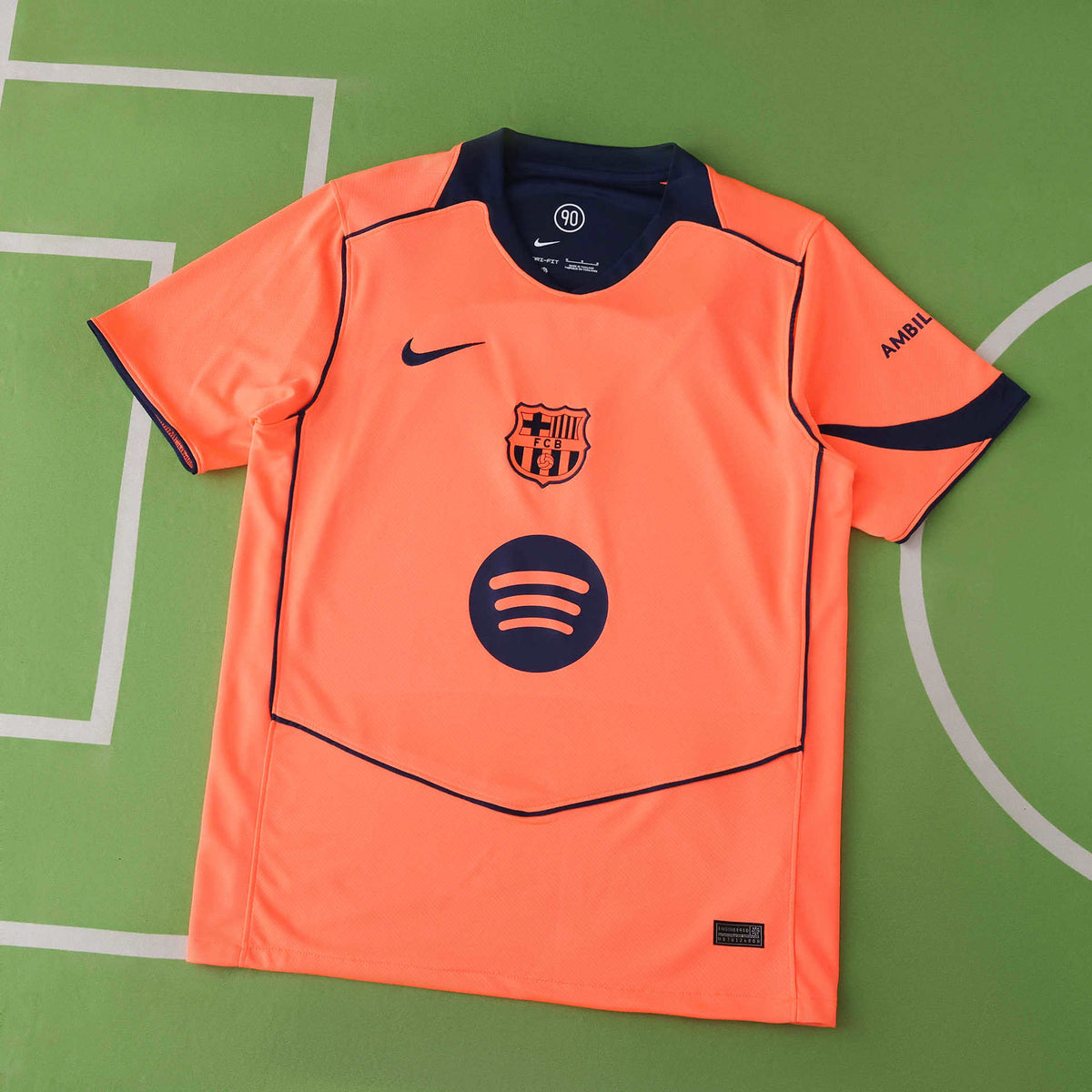 FC Barcelona Third Jersey 2025/26 – Fan Version | Custom Name & Number