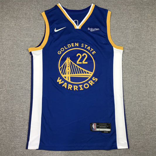 Men's Golden State Warriors Andrew Wiggins 2020/21 Fast Break Replica Jerseys