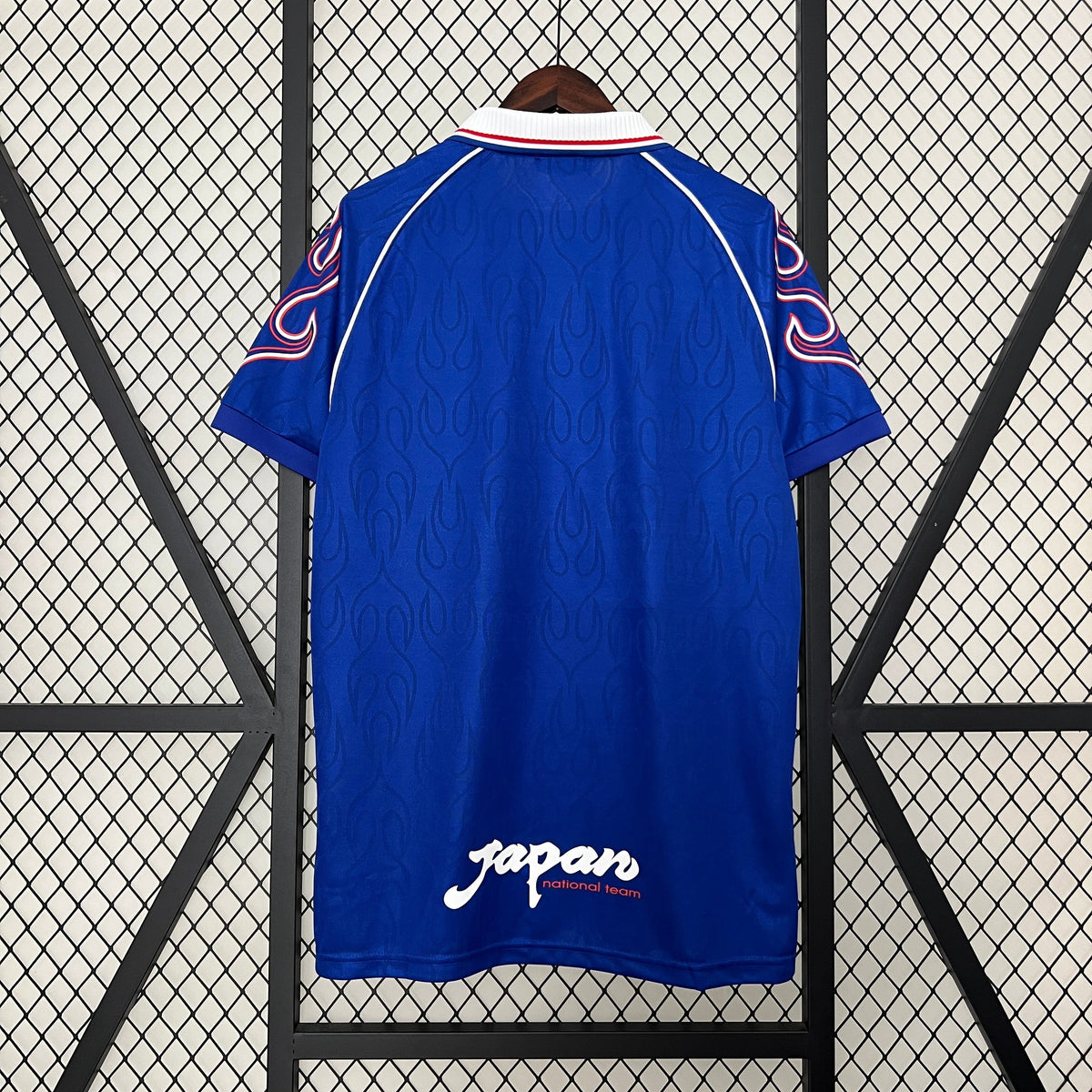 Japan 1998 Home Retro Soccer Jersey – Asics Samurai Blue First World Cup Kit