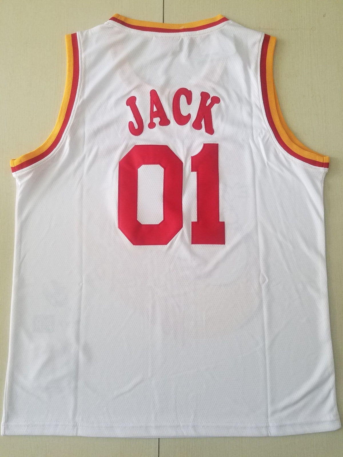 Men's Houston Rockets #01 NBA White Classics Jerseys - Joint Edition