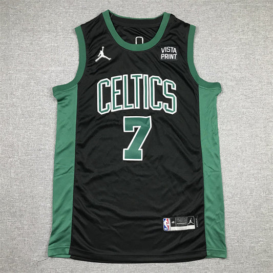 Jaylen Brown #7 Boston Celtics Statement Edition Swingman Jersey – Black