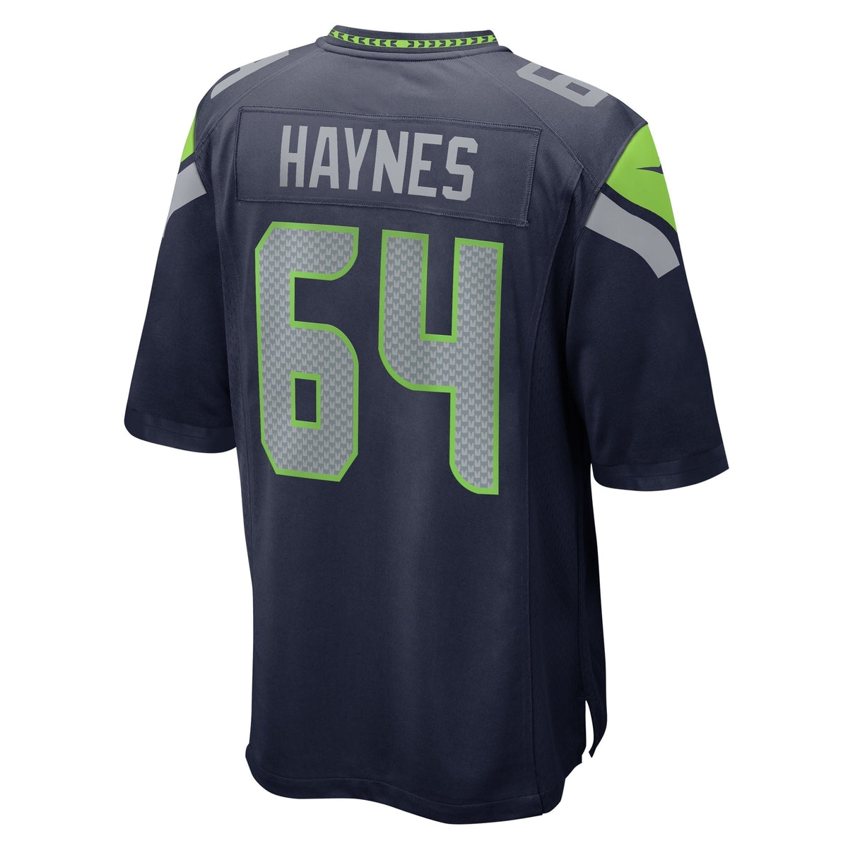 Christian Haynes Seattle Seahawks Game Jersey -  College Navy