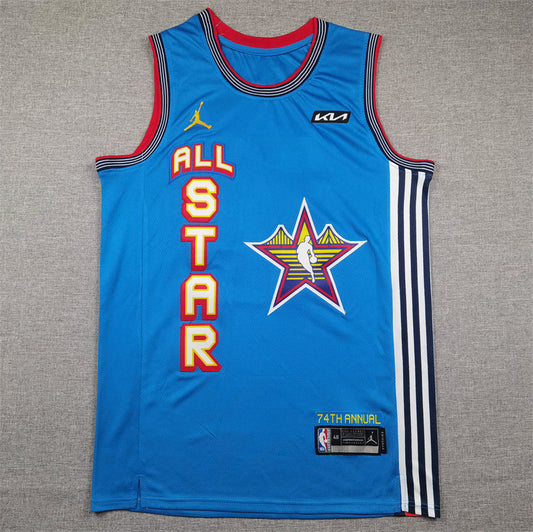Men's Los Angeles Lakers LeBron James #23 Light Blue 2025 NBA All-Star Game Swingman Player Jerseys
