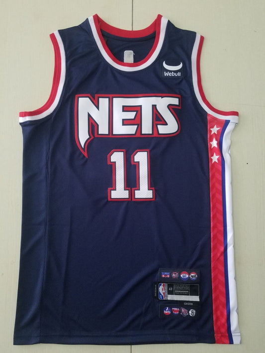 Kyrie Irving #11 Brooklyn Nets 2021/22 City Edition Swingman Jersey – Navy Retro NBA Fan Gear