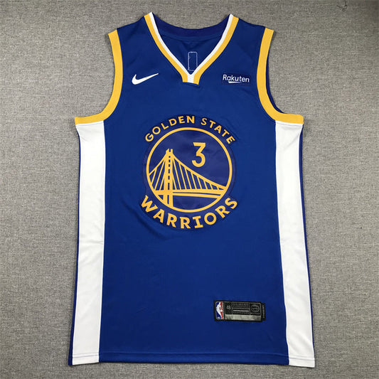 Men's Golden State Warriors Chris Paul #3 Royal Fast Break Player Jerseys - Icon Edition