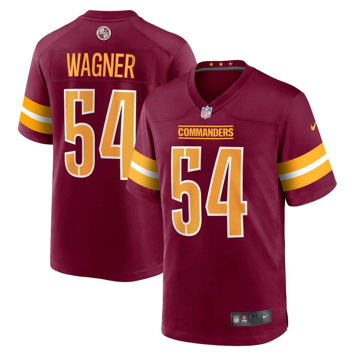 Bobby Wagner Washington Commanders Game Jersey -  Burgundy