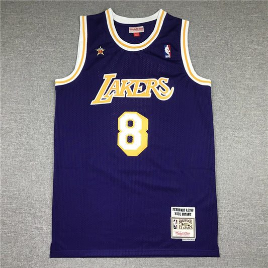 Men's Los Angeles Lakers Kobe Bryant ALL STAR Hardwood Classics Swingman Jerseys