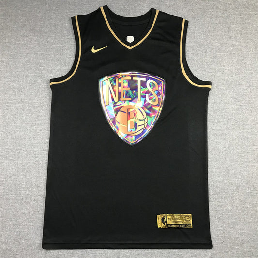 Men's Brooklyn Nets Kevin Durant #7 Black Swingman Player Jerseys