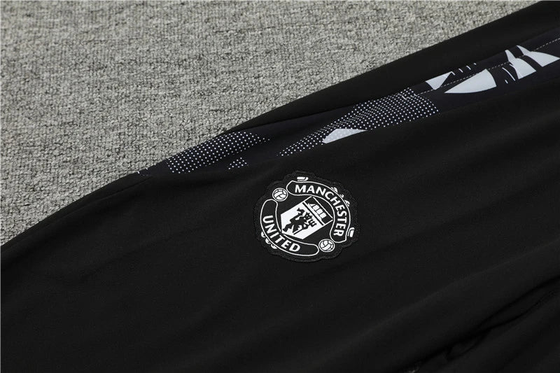 Manchester United FC Black & Grey Training Suit 2024/25