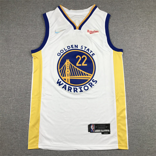 Men's Golden State Warriors Andrew Wiggins #22 White Player Jerseys