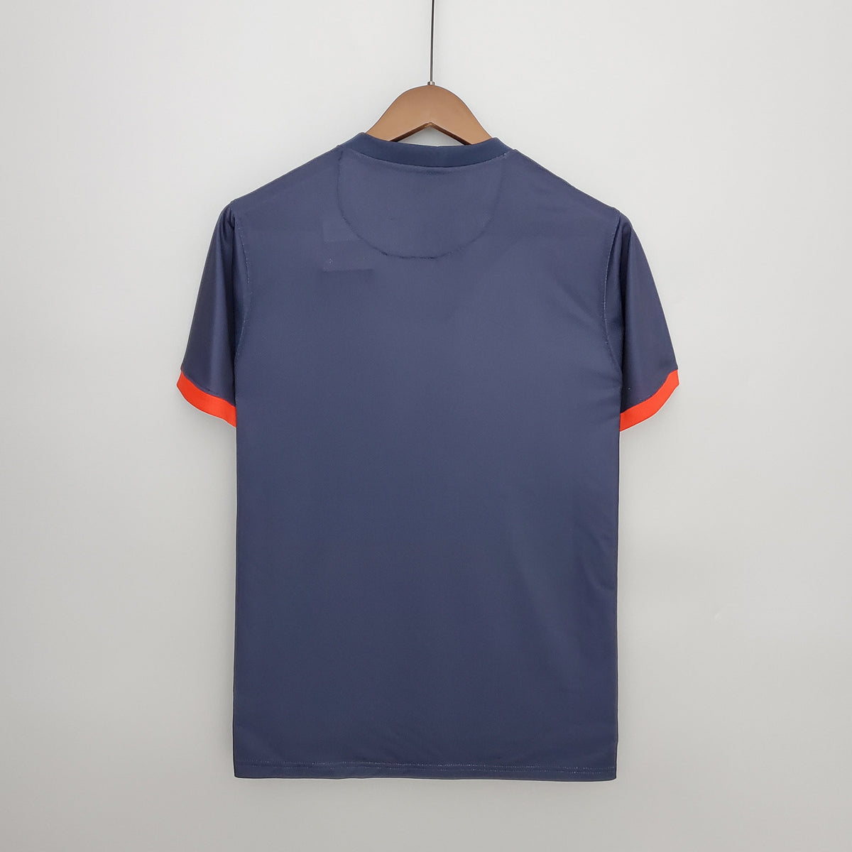 PSG 2013-14 Home Retro Jersey – Navy Blue Red Vertical Stripe Fly Emirates Nike Dri-Fit Fan Version Football Shirt