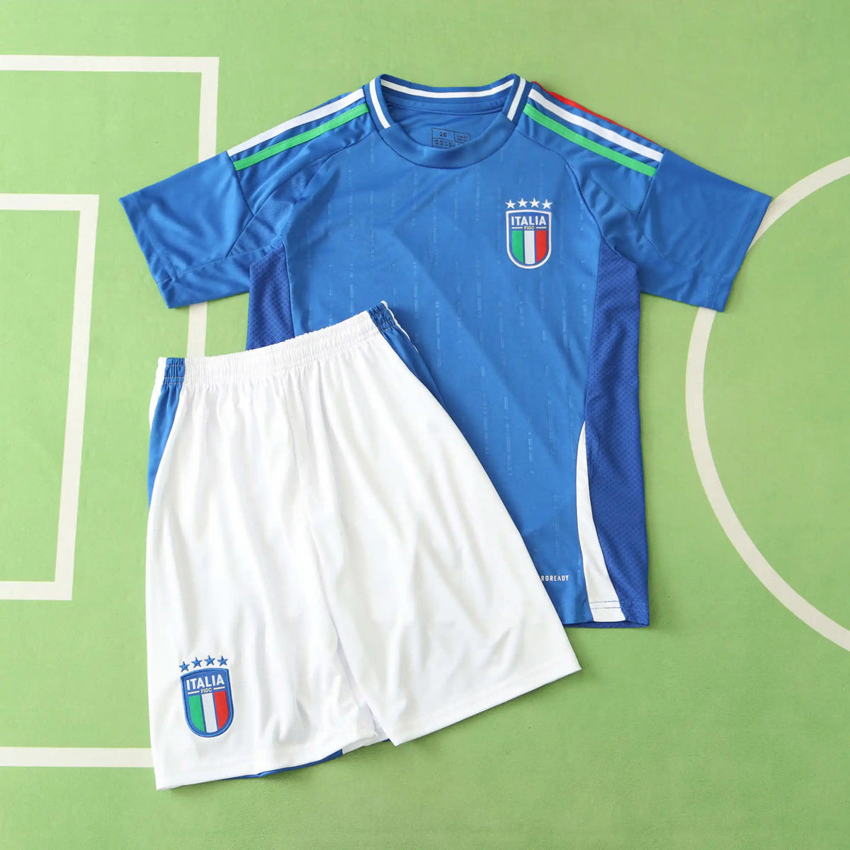 Italy National Team UEFA Euro 2024 Home Kids Kit