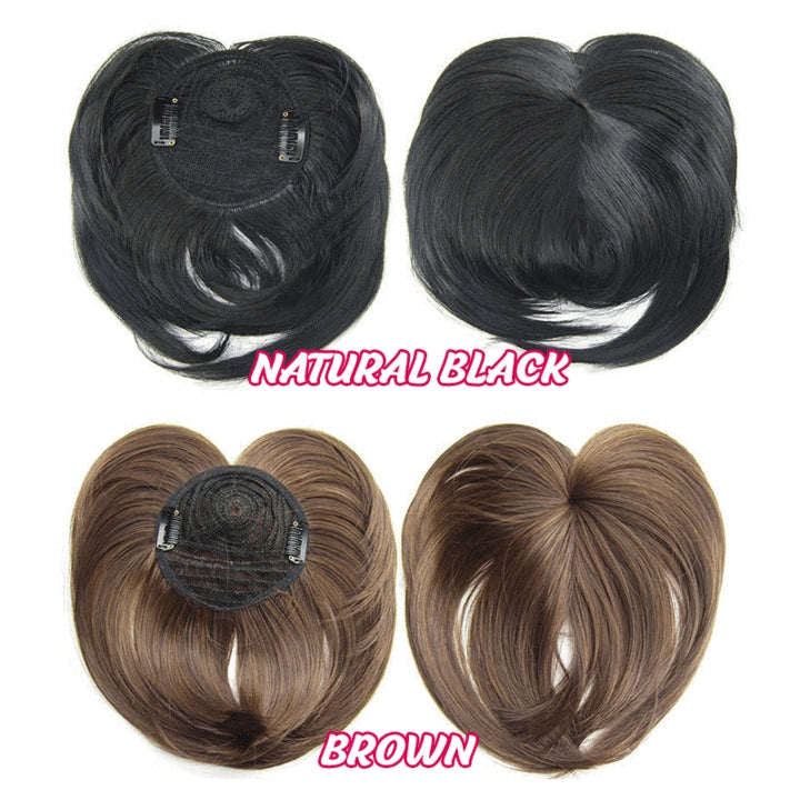 SHORT NATURAL HAIR TOPPERS