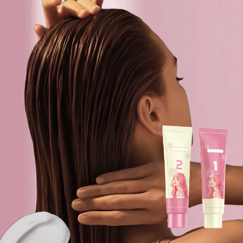 🎉Hot Sale🎉Bangs Correction Protein Hair Softener Set