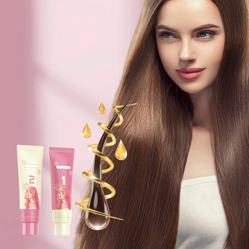 🎉Hot Sale🎉Bangs Correction Protein Hair Softener Set