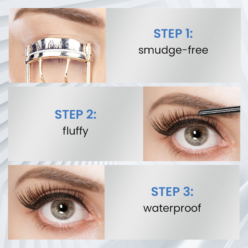 Black Waterproof Mascara for Length & Volume