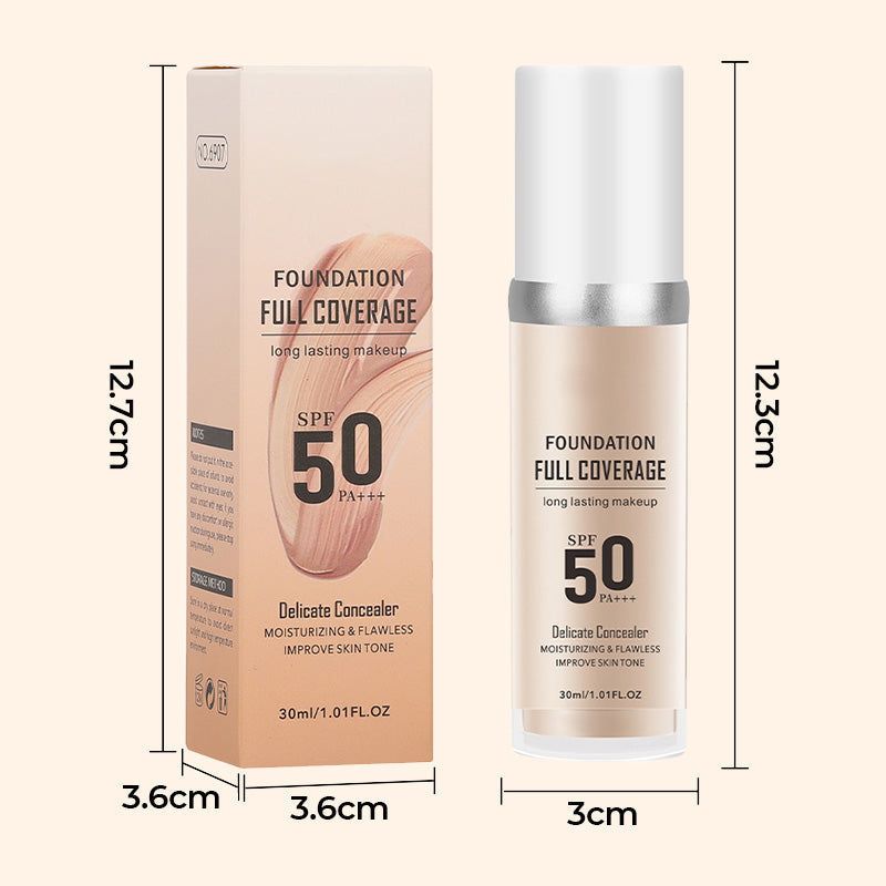 Long-Lasting Flawless Coverage Moisturizing AirBrush Foundation